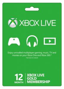 Xbox Live Gold (1 год) Thumbnail 0