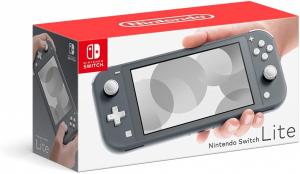 Nintendo Switch Lite Gray + New Super Mario Bros. U Deluxe Thumbnail 3
