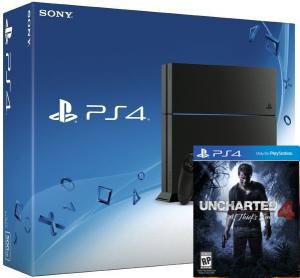 Sony PlayStation 4 + игра Uncharted 4: Путь Вора Thumbnail 0