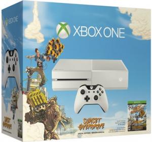 Microsoft Xbox One White (без Kinect 2) + Sunset Overdrive Thumbnail 0